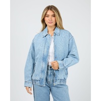 All About Eve Max Bomber - Light Blue