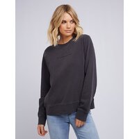 All About Eve-Washed Crew-Washed Black