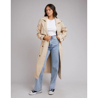 All About Eve Eve Trench Coat - Tan