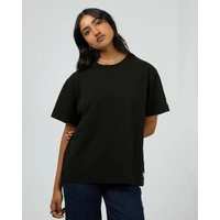 All About Eve Basic Monogram Tee - Black