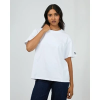 All About Eve Basic Monogram Tee - White
