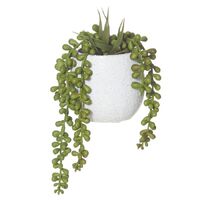 Rogue Hanging Pearls White Pot
