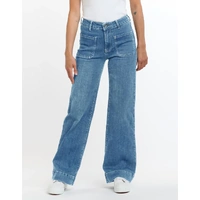 Italian Star Bobbi Denim Jean - Light Denim