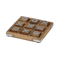 Amalfi-Noughts & Crosses 15cm-Natural