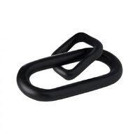 Amalfi Percey Link Sculpture - Black