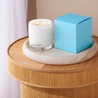 Urban Rituelle Apotheca Soy Candle 400gm - Crisp Sea Mist, Juniper, Amberwood