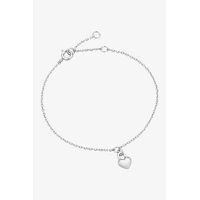 Liberte Winnie Heart Bracelet - Silver