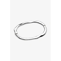 Liberte Verity Hinged Bangle - Silver
