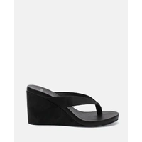Novo Baci Wedge - Black Suede