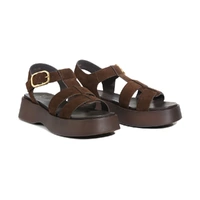 EOS Bario Sandal - Chestnut Suede