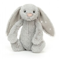 Jellycat Bashful Shimmer Bunny Grey - Small