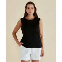 Betty Basics Jordyn Tank - Black