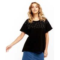 Betty Basics Leighton Tee - Black