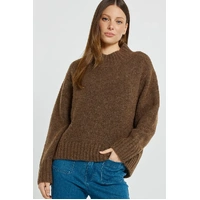 Betty Basics Lola Jumper - Chocolate