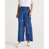 Betty Basics Justine Pant - Blue Print