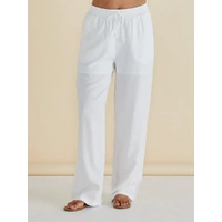 Betty Basics Zaza Relaxed Pant - White