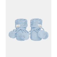 Toshi Organic Booties Yummy - Bluebell