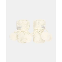 Toshi Organic Booties Yummy - Cream