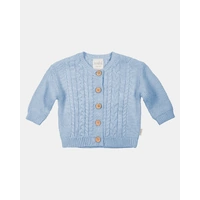 Toshi Organic Cardigan Yummy - Bluebell