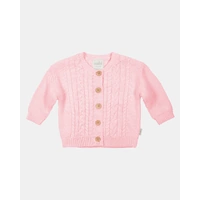 Toshi Organic Cardigan Yummy - Misty Rose