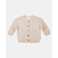 Toshi Organic Cardigan Yummy - Oatmeal
