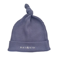 RAI & CO Beanie Ribbed Knotted - Royal Blue