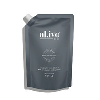 Al.ive Body Hand & Body Lotion Refill 1 Litre - Coconut & Wild Orange