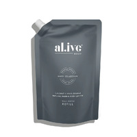 Al.ive Body Hand & Body Wash Refill 1 Litre - Coconut & Wild Orange