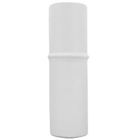 NF Living-Ceramic Bamboo Vase 7x23-White