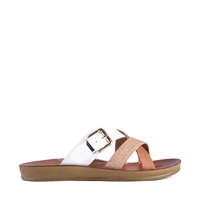Los Cabos Brik W Sandal - WHTBRDYRAFFIA
