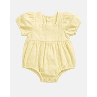 Toshi Baby Romper Florence - Lemon