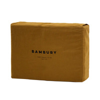 Bambury Temple Organic Cotton Sheet Set - Tobacco KING