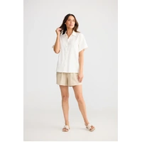 Brave+True Trinity Shirt - Off White