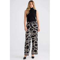 Brave + True Glenda Pant - Ink Lines Print