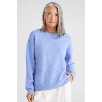 Brave + True Glimmer Knit - Blue Marle