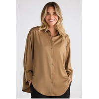 Brave + True Glenda Shirt - Khaki