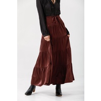 Brave+True-Greer Skirt-Mustang