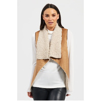 Brave+True Dylan Vest - Tan
