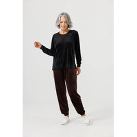 Brave+True Sierra Top - Black Velvet