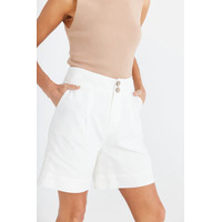 Brave =True Darcy Short - White