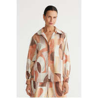 Brave+True Sampson Shirt - Earth Abstract