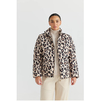 Brave+True Sillian Puffer Jacket - Animal