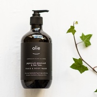 Olieve and Olie Hand & Body Wash-Peppermint, Spearmint & Tea Tree 500ml