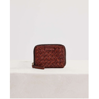 Juju & Co Small Basque Wallet - Amber