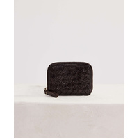 Juju & Co  Small Basque Wallet - Chocolate