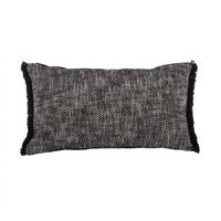 Amalfi Yeild Cushion 55x10x30cm - Black