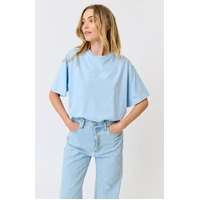 Cartel & Willow Jeana Tee - Ice Blue
