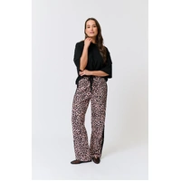 Cartel & Willow Adeline Pant - Neutral Leopard