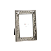 Pure Oliver Metal Silver Embossed Frame 15x10