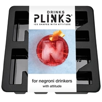 Drink Plinks For Negroni Drinkers Ice Cube Tray